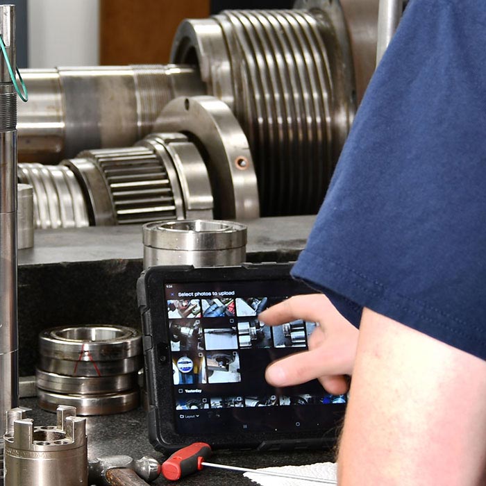 High speed spindle repair